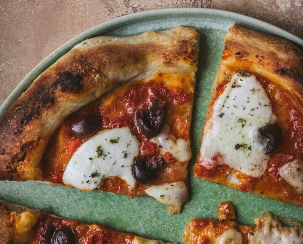 bagestål pizza
